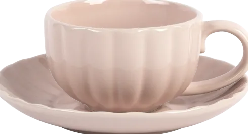 Filiżanka+spodek Lotus 29 (różowy)