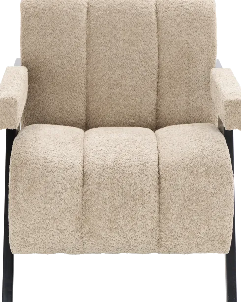 Fotel Biscuit 32 (boucle cappuccino)