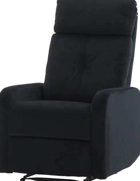 Fotel Gerona z funkcją relax (czarny)