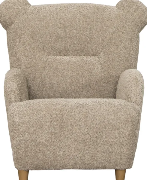 Fotelik Miś (boucle cappuccino)