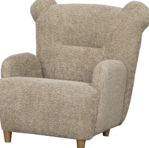 Fotelik Miś (boucle cappuccino)