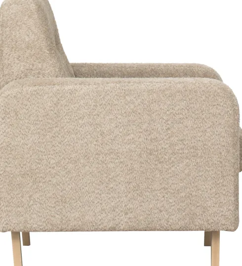 Fotel Sewilla (boucle cappuccino)