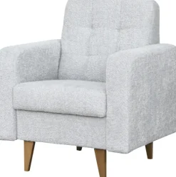 Fotel Sewilla (boucle szary)