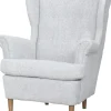 Fotel Werina (boucle szary)