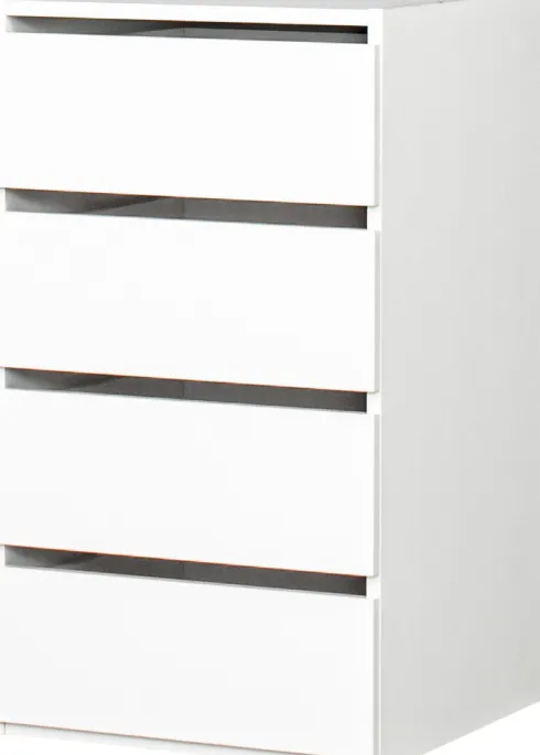 Kontenerek do szafy przesuwnej (4 szufl.) szer. 45cm (biały)