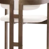 Krzesło drewniane Lummo 40 (beż/orzech)