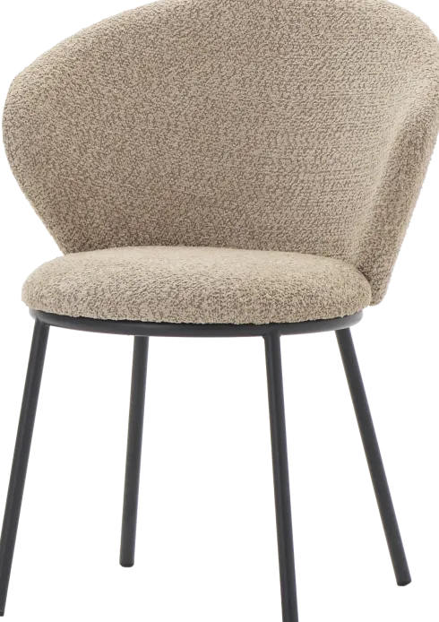 Krzesło Larmes 31 (boucle cappuccino)