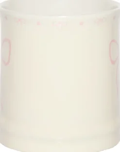 Kubek Bella 165 (kremowy/różowy)