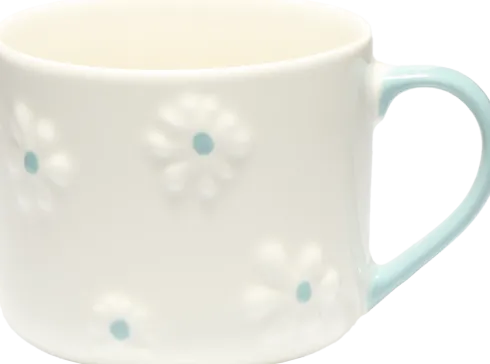 Kubek Daisy 146 (biały/niebieski)