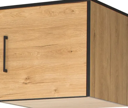 Nadstawka na półszafę (prawa) Floryda (dąb Soma ciemny)