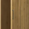 Półszafa uniwersalna z półką i drążkiem Majorka (dąb Soma ciemny)