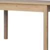 Rozkładany stół kuchenny 116 cm (dąb Soma ciemny)