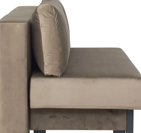 Sofa Afrodyta 2 (plusz brąz)