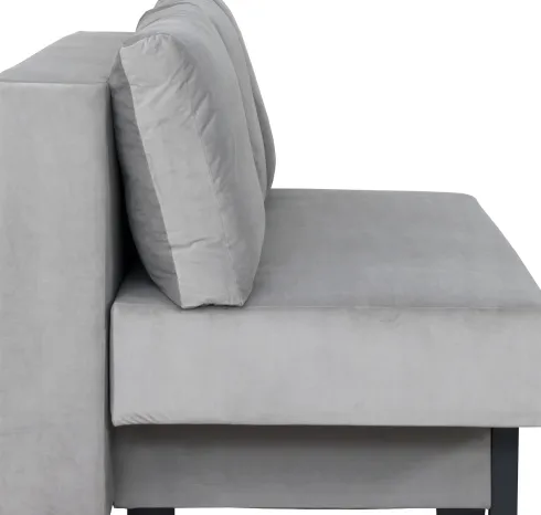 Sofa Afrodyta 2 (plusz srebrzysty)