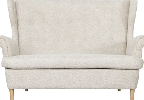 Sofa 2-osobowa Werina (boucle beż)
