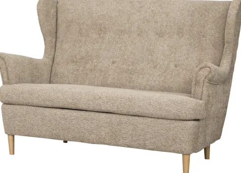 Sofa 2-osobowa Werina (boucle cappuccino)