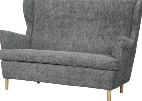 Sofa 2-osobowa Werina (boucle grafit)