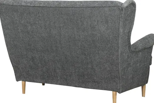 Sofa 2-osobowa Werina (boucle grafit)
