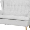 Sofa 2-osobowa Werina (boucle szary)