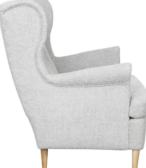 Sofa 2-osobowa Werina (boucle szary)