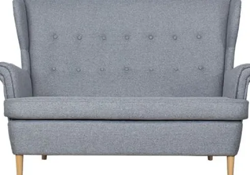 Sofa 2-osobowa Werina (gustimo szary)