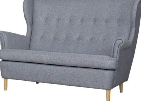 Sofa 2-osobowa Werina (gustimo szary)