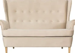Sofa 2-osobowa Werina (plusz beż)