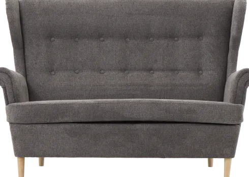 Sofa 2-osobowa Werina (rojal grafit)