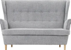 Sofa 2-osobowa Werina (rojal szary)