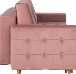 Sofa Paris (plusz brudny róż)