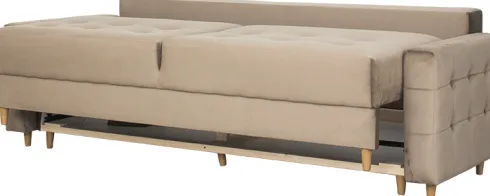 Sofa Paris (plusz brąz)