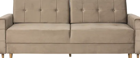Sofa Paris (plusz brąz)