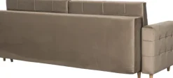 Sofa Paris (plusz brąz)