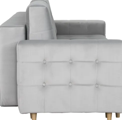 Sofa Paris (plusz srebrzysty)