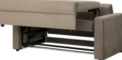Sofa rozkładana Milano (plusz brąz)