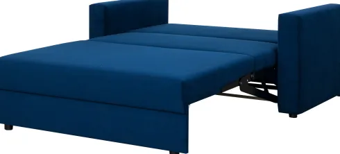 Sofa rozkładana Milano (plusz granat)