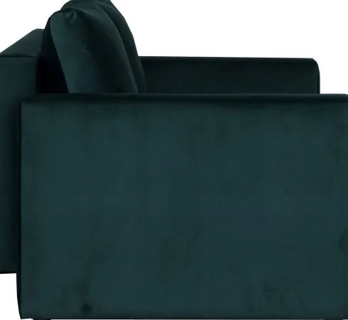 Sofa rozkładana Milano (plusz zieleń)