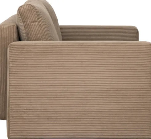 Sofa rozkładana Milano (sztruks brąz)