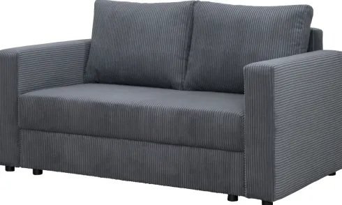 Sofa rozkładana Milano (sztruks grafit)
