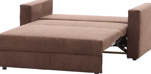 Sofa rozkladana Milano (sztruks czekoladowy brąz)