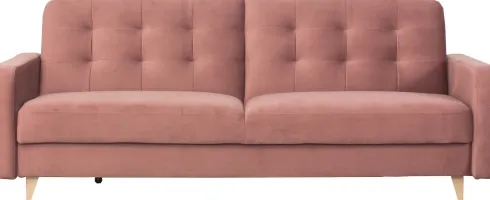 Sofa Sewilla (plusz brudny róż)