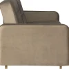 Sofa Sewilla (plusz brąz)