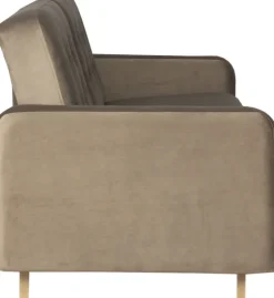Sofa Sewilla (plusz brąz)