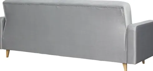 Sofa Sewilla (plusz srebrzysty)