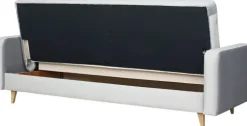 Sofa Sewilla (plusz srebrzysty)
