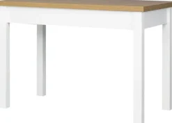 Stół kuchenny 110 cm (dąb Soma ciemny/biały)