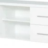 Stolik RTV 138 cm Panama (biały połysk)