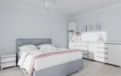 Słupek lewy Aga (biały połysk)