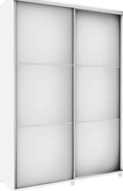 Szafa przesuwna 3xlustra 150cm (biały)