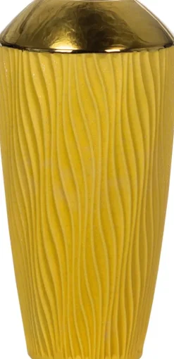 Wazon ceramiczny Konti 28 (złoty/miód)